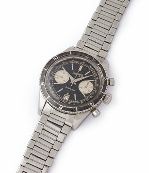 selling vintage Eberhard Contograf chronograph steel sports watch for sale online at A Collected Man London UK specialist of rare watches