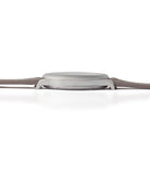 40mm platinum F. P. Journe Chronometre Optimum grey dial pre-owned dress watch for sale at A Collected Man London selling independent watchmakers