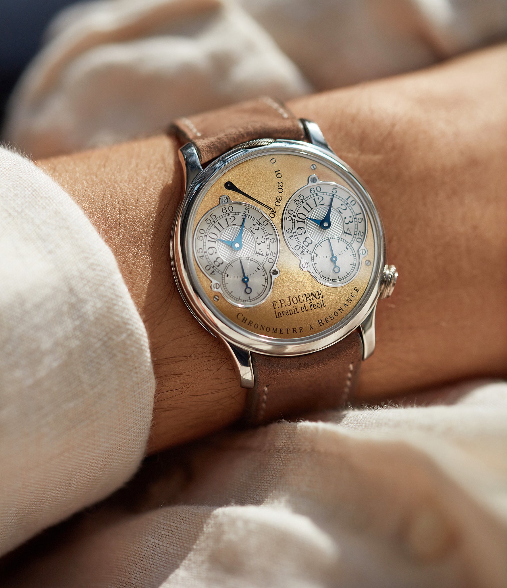Pre-Souscription Chronomètre à Résonance | 38mm | Platinum