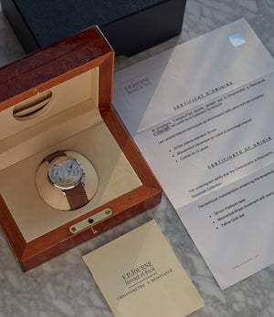 Pre-Souscription Chronomètre à Résonance | 38mm | Platinum