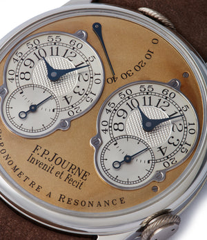 Pre-Souscription Chronomètre à Résonance | 38mm | Platinum