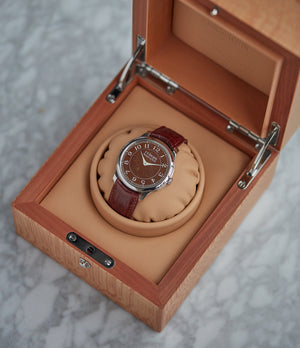 full set pre-owned Journe Chronometre Holland&Holland Limited Edition 66 watches Damascus  steel gun barrel dial for sale online A Collected Man London specialist independent watchmakers