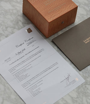 Limited Edition full set F. P. Journe Holland&Holland Chronometre Souverain watch for sale online A Collected Man London specialist independent watchmakers