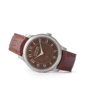 side-shot rare F. P. Journe Holland&Holland Chronometre Souverain watch for sale online A Collected Man London specialist independent watchmakers