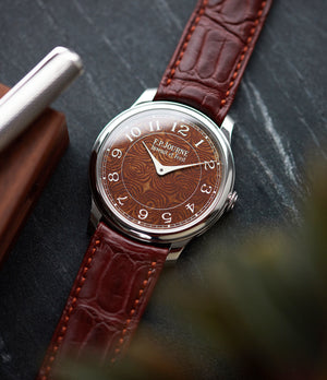 independent watchmaker F. P. Journe Holland&Holland Chronometre Souverain watch for sale online A Collected Man London specialist independent watchmakers