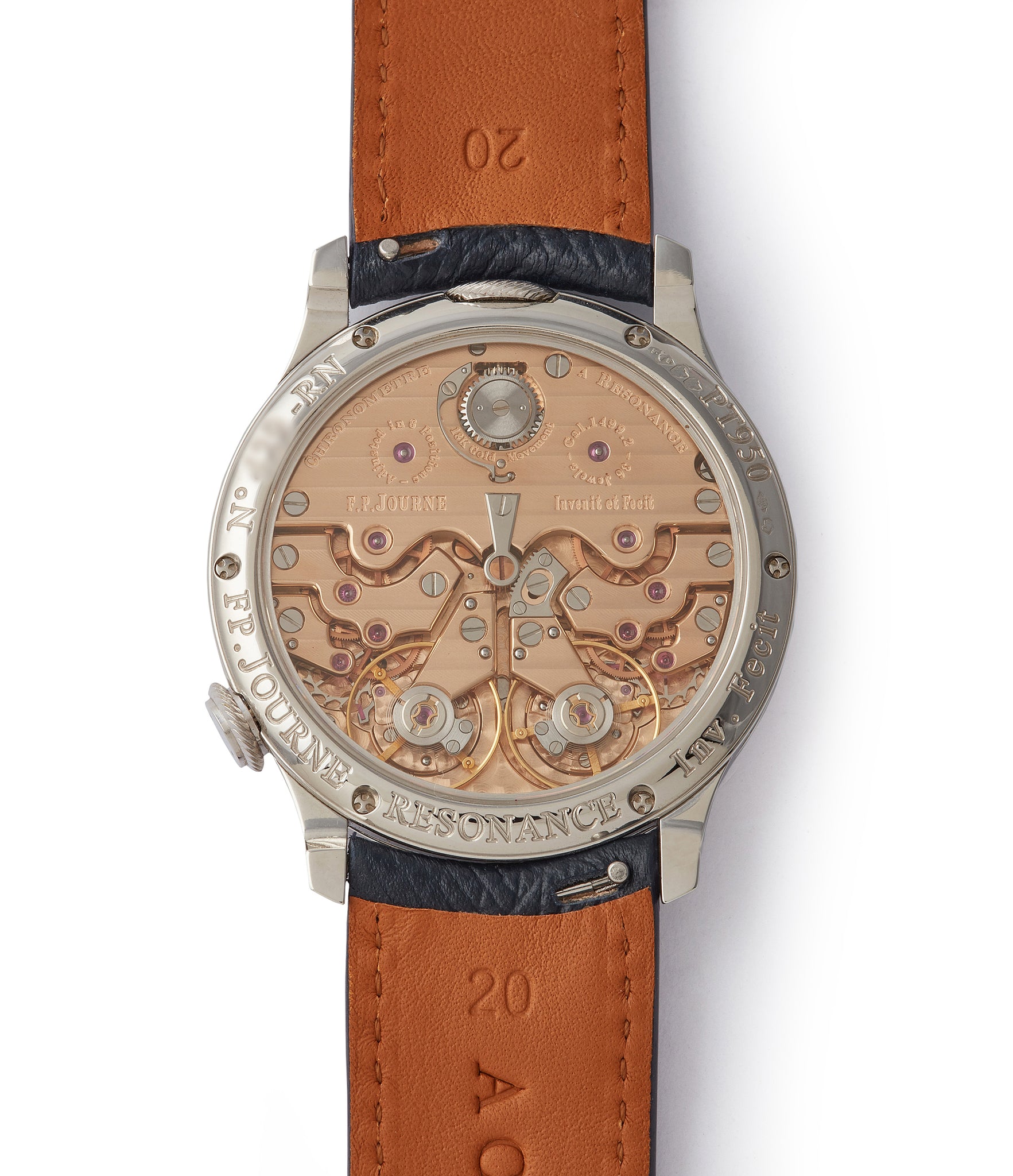 Chronomètre à Résonance | Gold Movement | Platinum