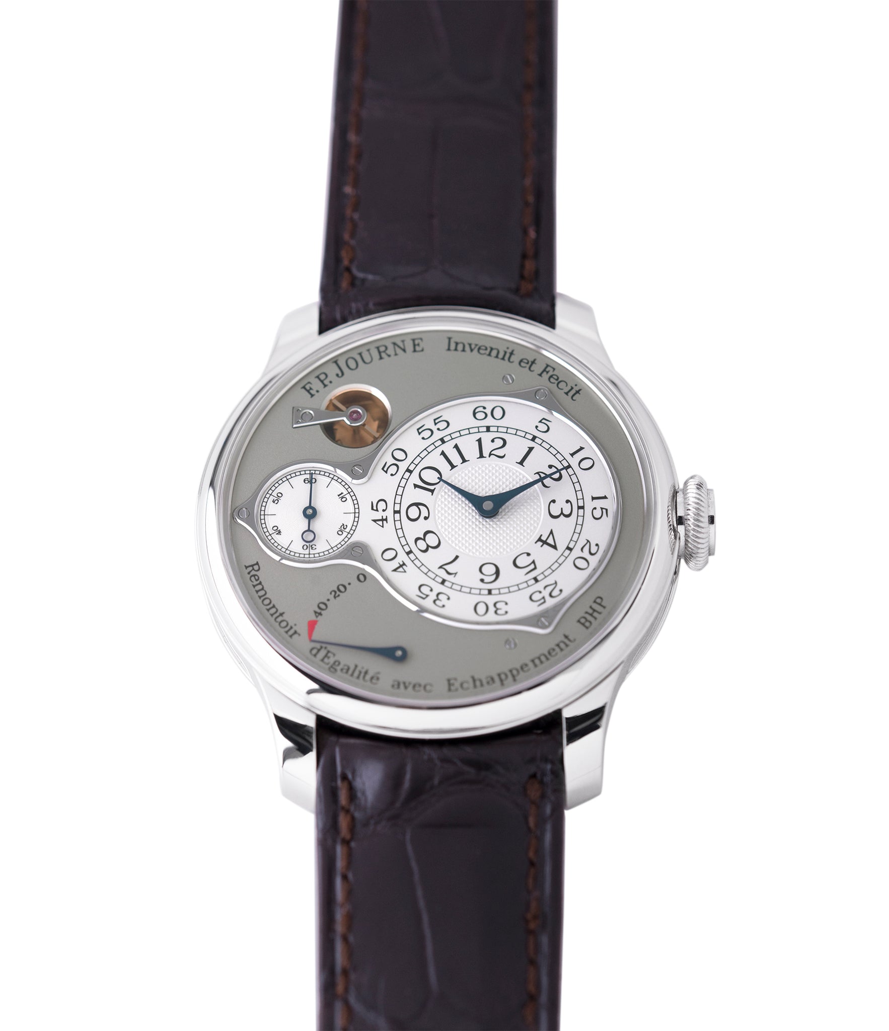selling preowned F. P. Journe Chronometre Optimum platinum rare watch for sale online at A Collected Man London approved retailer of independent watchmakers