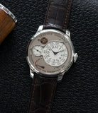 for sale F. P. Journe Chronometre Optimum platinum rare watch for sale online at A Collected Man London approved retailer of independent watchmakers