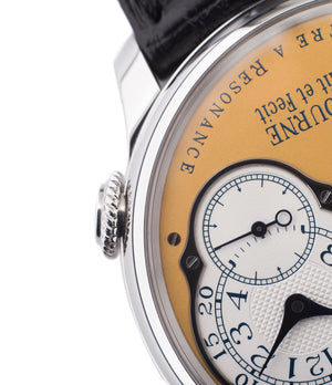 steel 38 mm F. P. Journe Chronomètre à Résonance Limited Edition Set of 5 watches for sale online at A Collected Man London approved UK retailer independent watchmakers