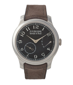 buy F. P. Journe Chronomètre Souverain CS Black Label Boutique Edition platinum 40mm dress watch for sale online A Collected Man London UK specialist of rare watches