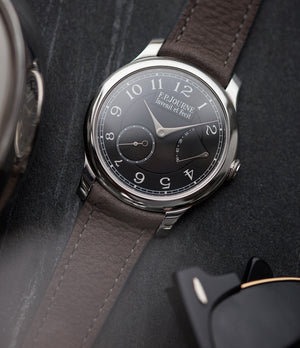 Journe Chronomètre Souverain CS Black Label Boutique Edition platinum 40mm dress watch for sale online A Collected Man London UK specialist of rare watches