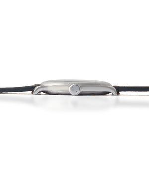 platinum F. P. Journe Chronometre Souverain Cal. 1304 manual-winding silver dial time-only dress watch for sale online at A Collected Man London UK specialist independent watchmakers