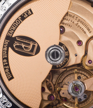 automatic 1300.3 hand-finsihed F. P. Journe Octa Automatique 38 mm steel limited edition dress watch for sale online at A Collected Man London UK approved seller of independent watchmakers