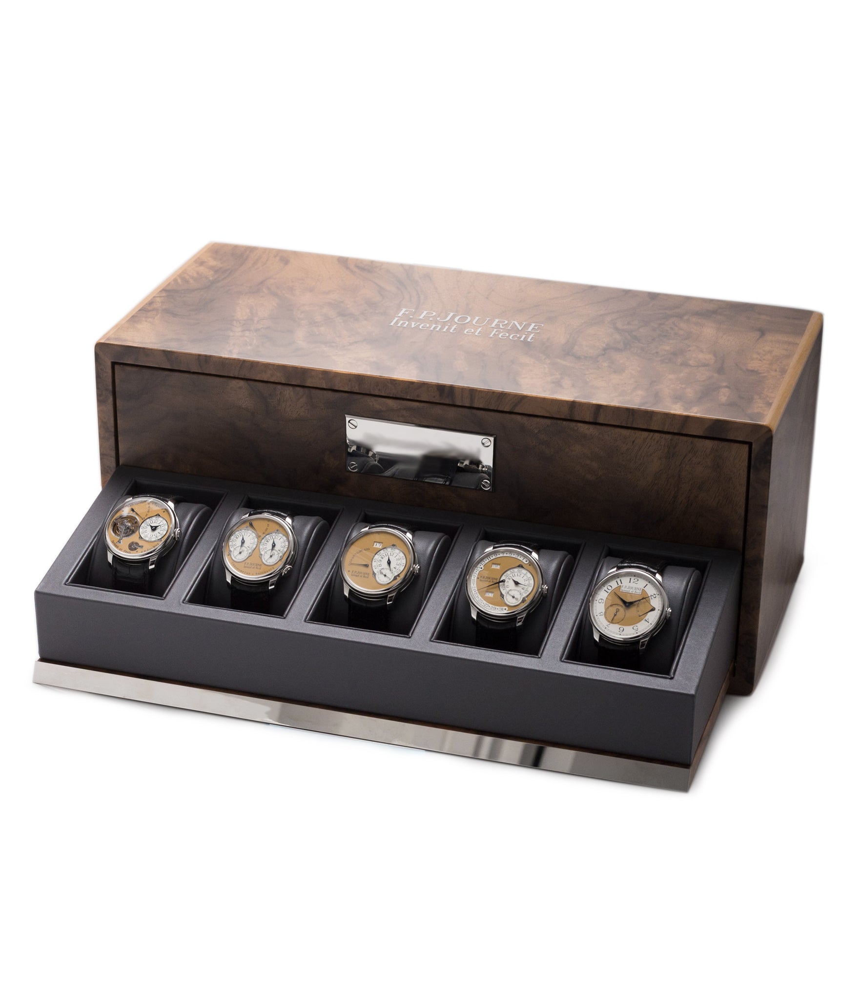 full set 38 mm steel F. P. Journe Octa Automatique 38 mm steel limited edition dress watch for sale online at A Collected Man London UK approved seller of independent watchmakers