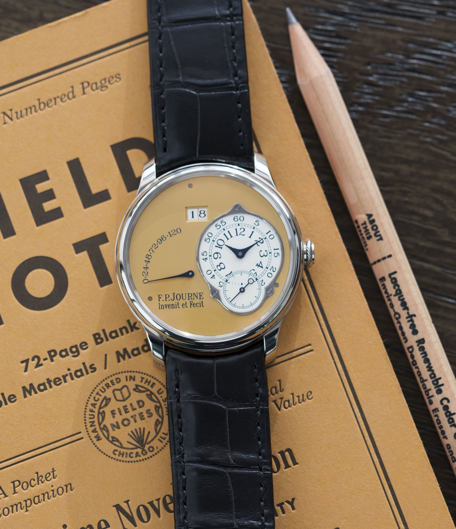 selling F. P. Journe Octa Automatique 38 mm steel limited edition dress watch for sale online at A Collected Man London UK approved seller of independent watchmakers