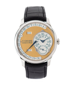 buy F. P. Journe Octa Calendrier Steel 38 mm Limited Edition Set for sale online at A Collected Man London approved UK seller of independent watchmakers