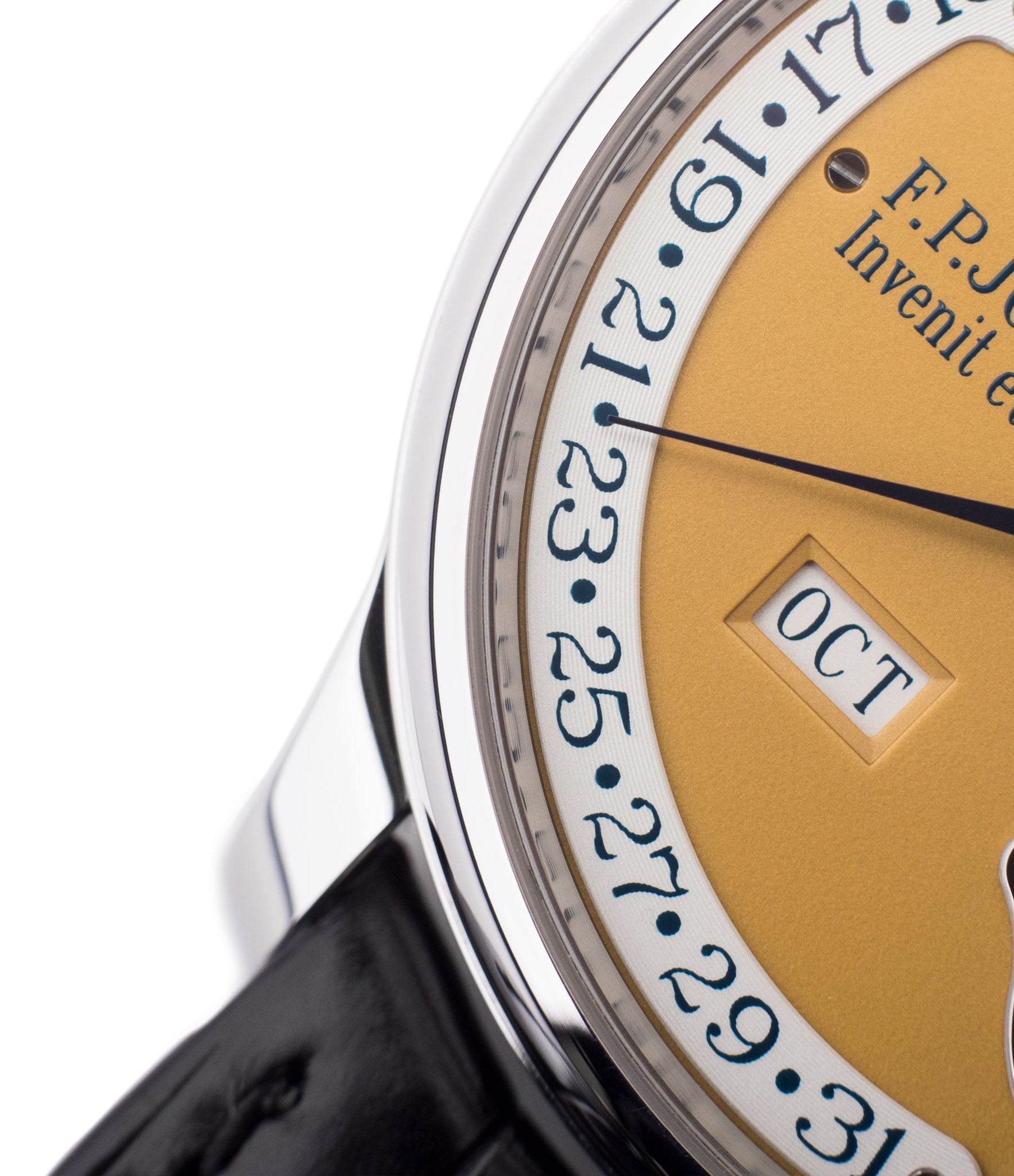 steel 38mm F. P. Journe Octa Calendrier Limited Edition Set for sale online at A Collected Man London approved UK seller of independent watchmakers
