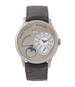buy F. P. Journe Octa Lune 061-03L brass movement platinum rare watch for sale online at A Collected Man London specialist of independent watchmakers