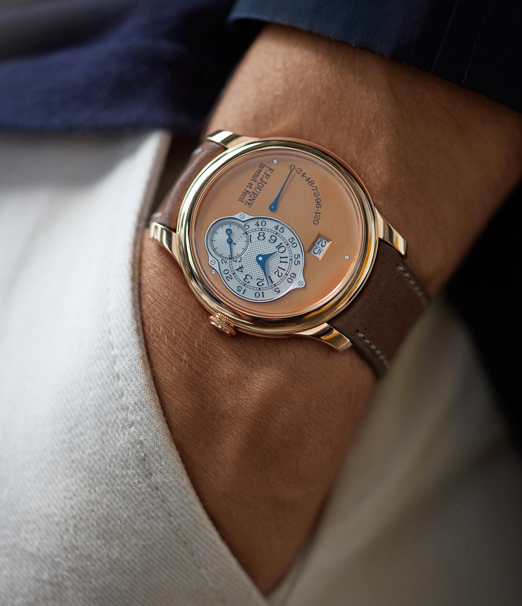 Octa Réserve de Marche | 40mm | Rose Gold