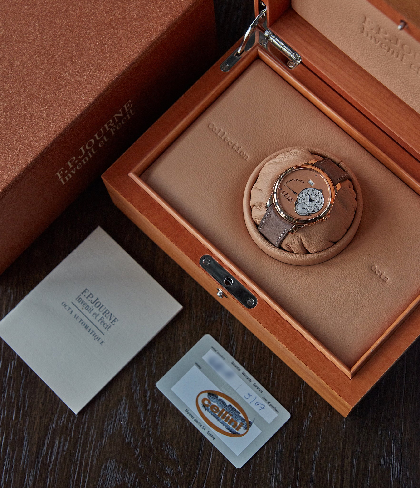 Octa Réserve de Marche | 40mm | Rose Gold
