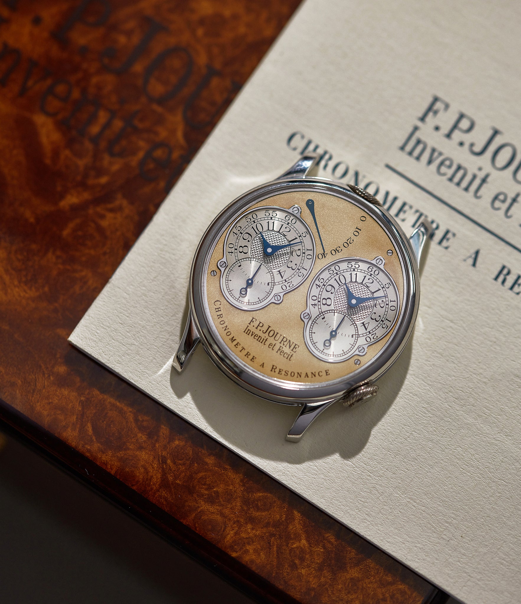 Pre-Souscription Chronomètre à Résonance | 38mm | Platinum