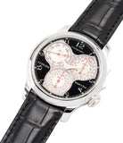 for sale F. P. Journe Centigraphe Souverain Black Label 40 mm platinum pre-owned rare watch for sale online at A Collected Man London approved retailer of independent watchmakers
