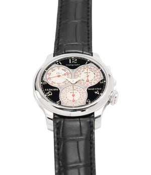 selling preowned F. P. Journe Centigraphe Souverain Black Label 40 mm pre-owned rare watch for sale online at A Collected Man London approved retailer of independent watchmakers