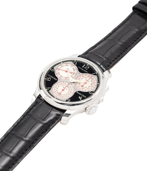 for sale preowned F. P. Journe Centigraphe Souverain Black Label 40 mm pre-owned rare watch for sale online at A Collected Man London approved retailer of independent watchmakers