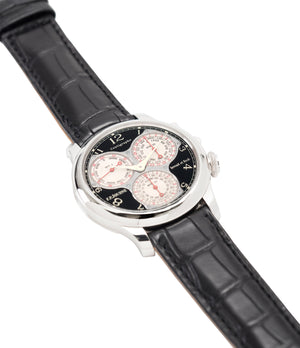 buy preowned F. P. Journe Centigraphe Souverain Black Label 40 mm pre-owned rare watch for sale online at A Collected Man London approved retailer of independent watchmakers