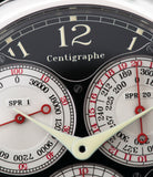 Black Label F. P. Journe Centigraphe Souverain 40 mm platinum pre-owned rare watch for sale online at A Collected Man London approved retailer of independent watchmakers