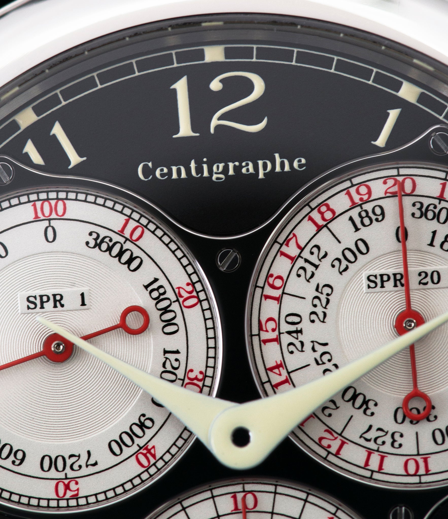 Black Label F. P. Journe Centigraphe Souverain 40 mm platinum pre-owned rare watch for sale online at A Collected Man London approved retailer of independent watchmakers