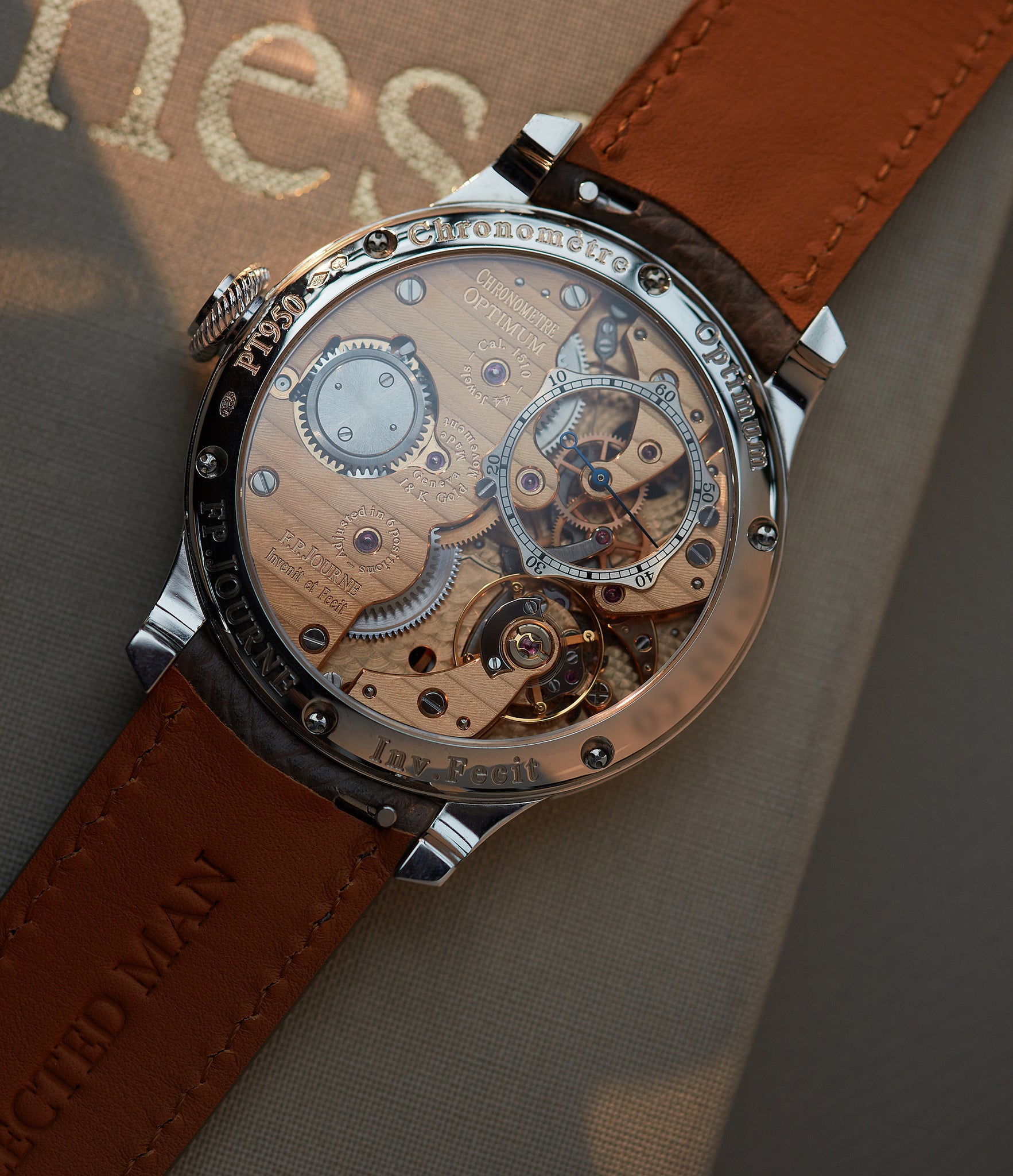 Fp journe chronometre optimum black label cheap