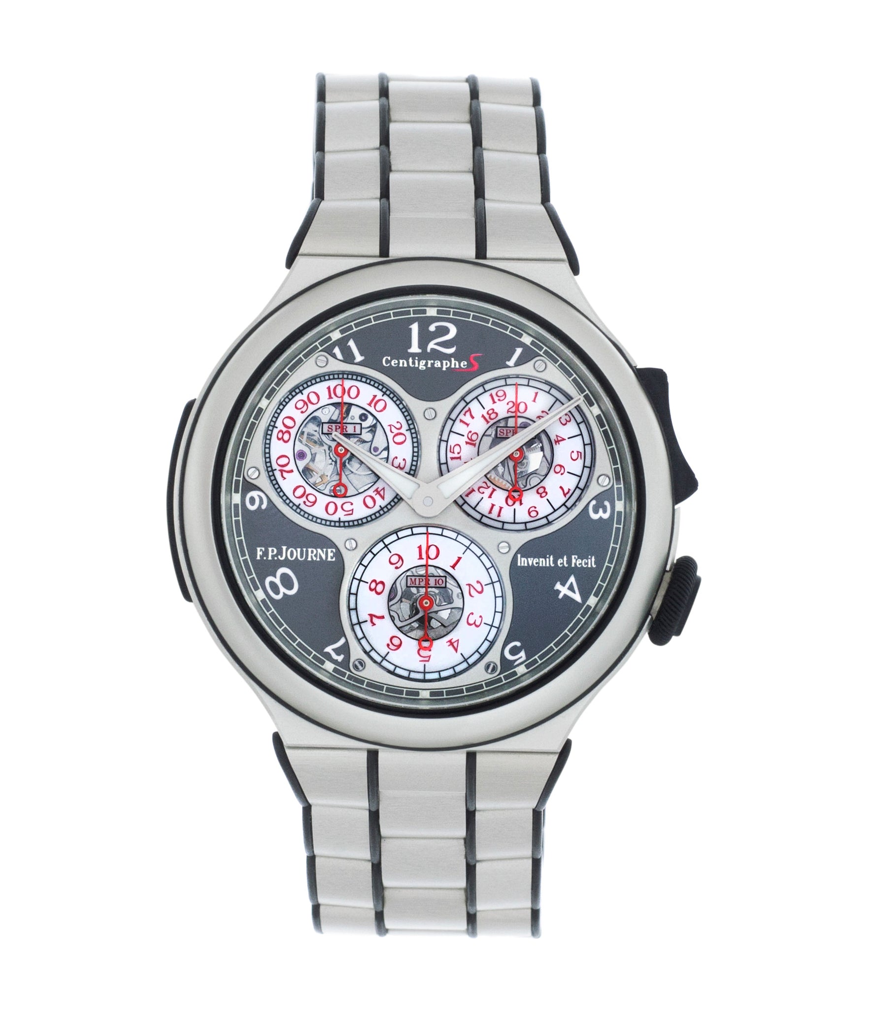 buy F. P. Journe Centigraphe Sport aluminium watch online at A Collected Man London specialised UK retailer independent watchmakers 