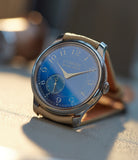 sell F. P. Journe Chronometre Bleu tantalum blue dial dress watch independent watchmaker for sale online at A Collected Man London