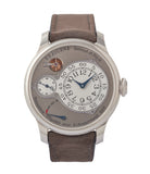 buy F. P. Journe Chronometre Optimum grey dial time-only dress watch for sale online at A Collected Man London UK specilalist of independent watchmakers