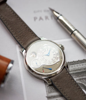 for sale Chronometre Optimum F. P. Journe grey dial time-only dress watch for sale online at A Collected Man London UK specilalist of independent watchmakers