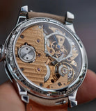 Cal. 1510 Journe Chronometre Optimum pearl dial platinum dress watch independent watchmaker for sale online A Collected Man London UK specialist rare watches
