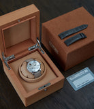pre-owned F. P. Journe Chronometre Optimum pearl dial platinum dress watch independent watchmaker for sale online A Collected Man London UK specialist rare watches