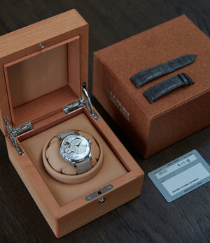 pre-owned F. P. Journe Chronometre Optimum pearl dial platinum dress watch independent watchmaker for sale online A Collected Man London UK specialist rare watches