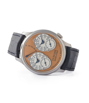 buy pre-owned F.P. Journe Limited Edition Chronomètre Résonance steel 38mm dress watch for sale online at A Collected Man London UK specialist of independent watchmakers
