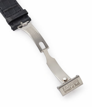 steel F.P. Journe deployment clasp Limited Edition Chronomètre Résonance steel 38mm dress watch for sale online at A Collected Man London UK specialist of independent watchmakers