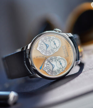 sell F.P. Journe Limited Edition Chronomètre Résonance steel 38mm dress watch for sale online at A Collected Man London UK specialist of independent watchmakers