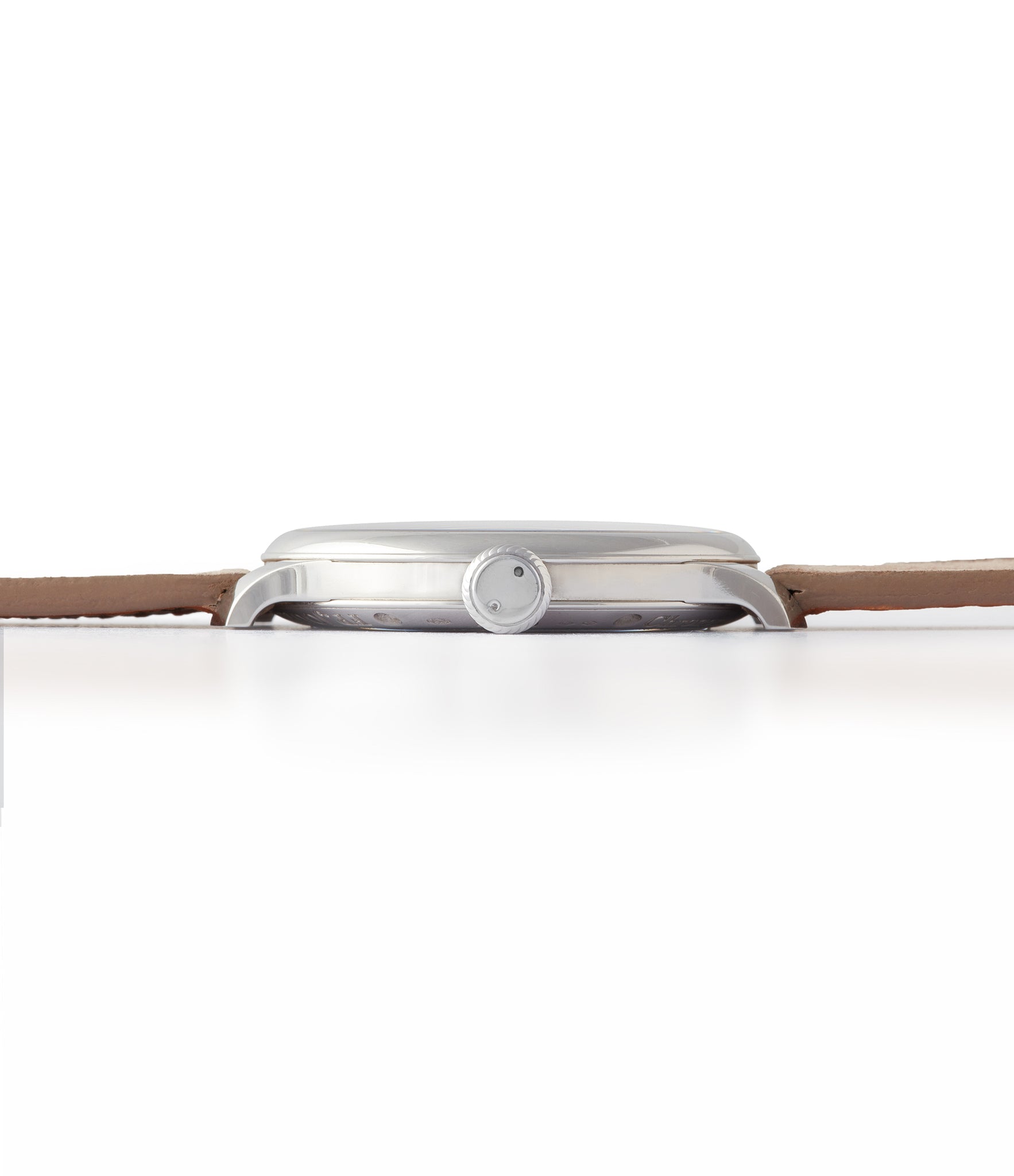 platinum F. P. Journe Chronometre Souverain 38mm silver custom dial for sale online at A Collected Man London UK specialist of independent watchmakers
