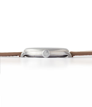 platinum F. P. Journe Chronometre Souverain 38mm silver custom dial for sale online at A Collected Man London UK specialist of independent watchmakers