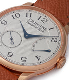Chronomètre Souverain | 38mm | Rose Gold
