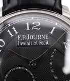 selling F. P. Journe Chronometre Souverain Black label platinum 38 mm watch online at A Collected Man