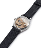 movement F. P. Journe Chronometre Souverain Black label platinum 38 mm watch online at A Collected Man