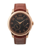 buy F. P. Journe Boutique Edition Chronometre Souverain red gold black dial rare watch independent watchmaker for sale online at A Collected Man London UK specialist of rare watches