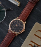 Chronometre Souverain F. P. Journe Boutique Edition red gold black dial rare watch independent watchmaker for sale online at A Collected Man London UK specialist of rare watches