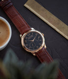 rare F. P. Journe Boutique Edition Chronometre Souverain red gold black dial rare watch independent watchmaker for sale online at A Collected Man London UK specialist of rare watches